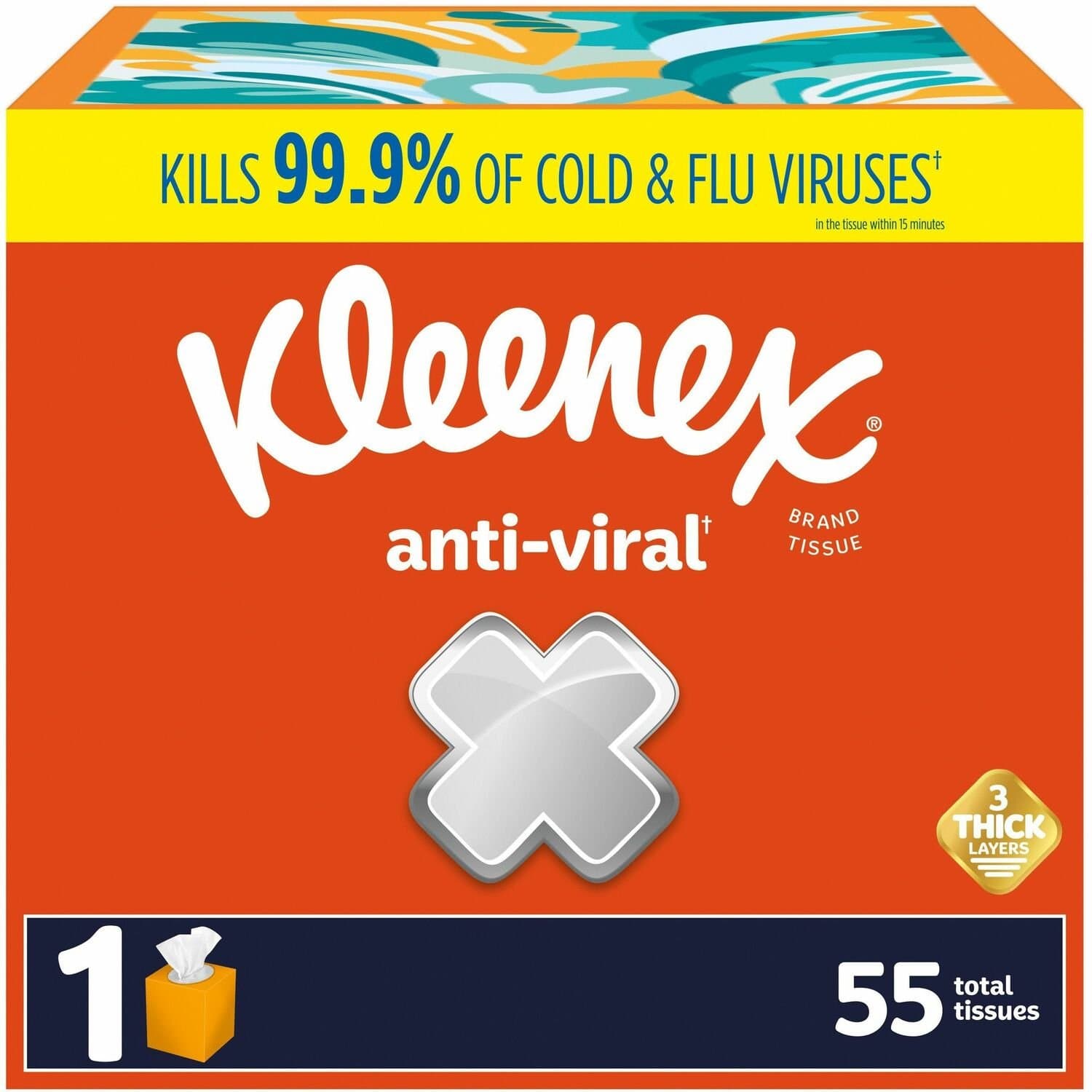 Kleenex Professional Facial Tissue, Flat Box, 27 Boxes