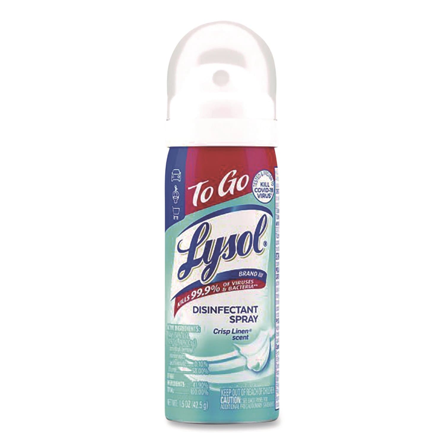 Lysol Disinfectant Spray, Crisp Linen, 3-Pack