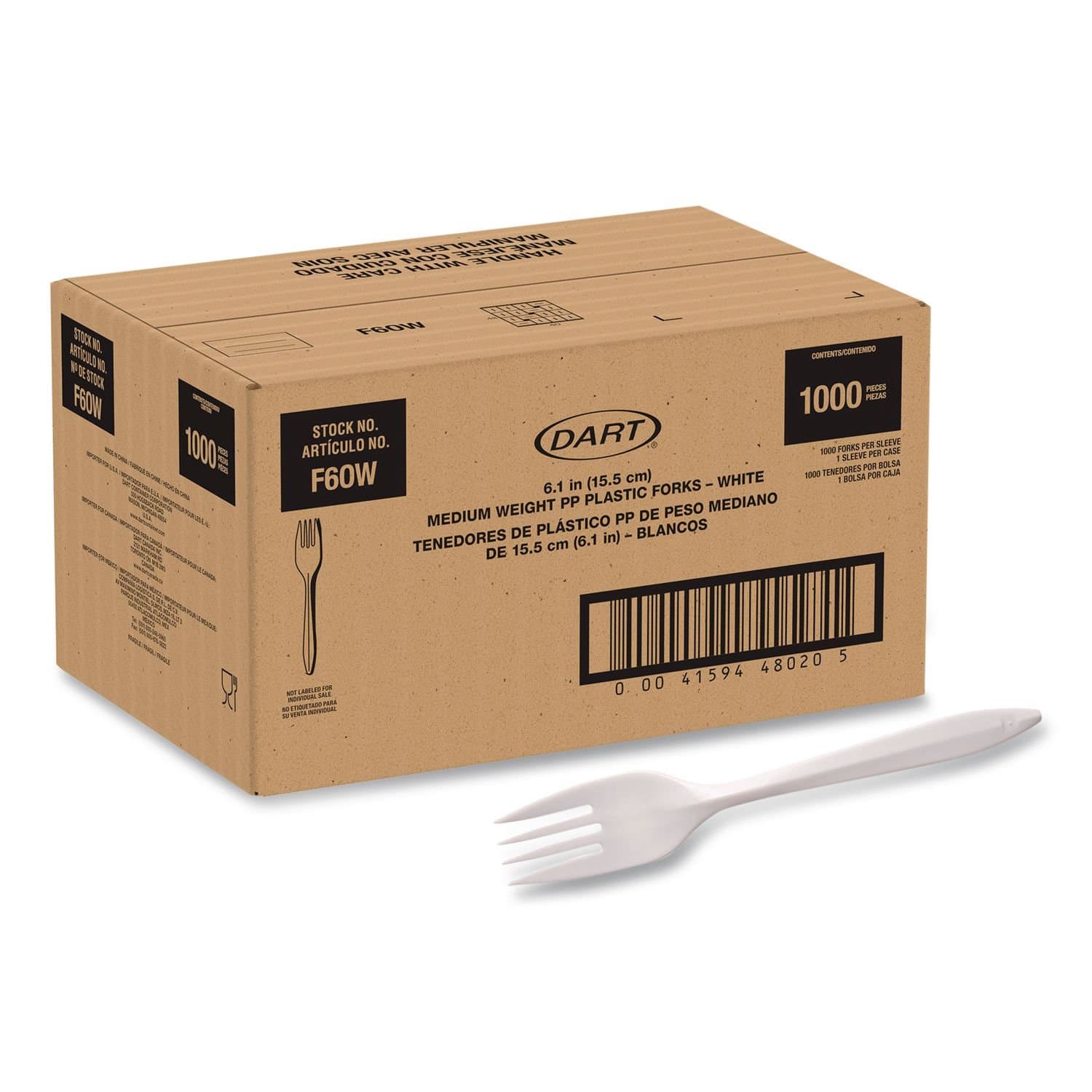 Solo Heavy-Duty Plastic Cutlery, Assorted, 360-Count