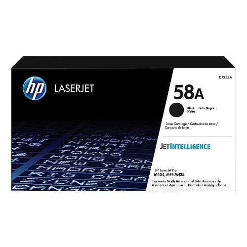 HP 58A Black LaserJet Toner Cartridge
