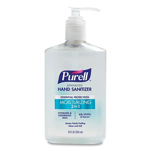 PURELL Advanced Hand Sanitizer Gel, 12 oz Pump, 2-Pack