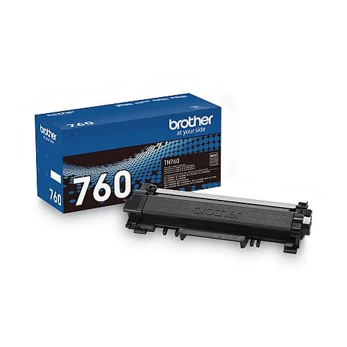 Brother TN760 High-Yield Black Toner Cartridge