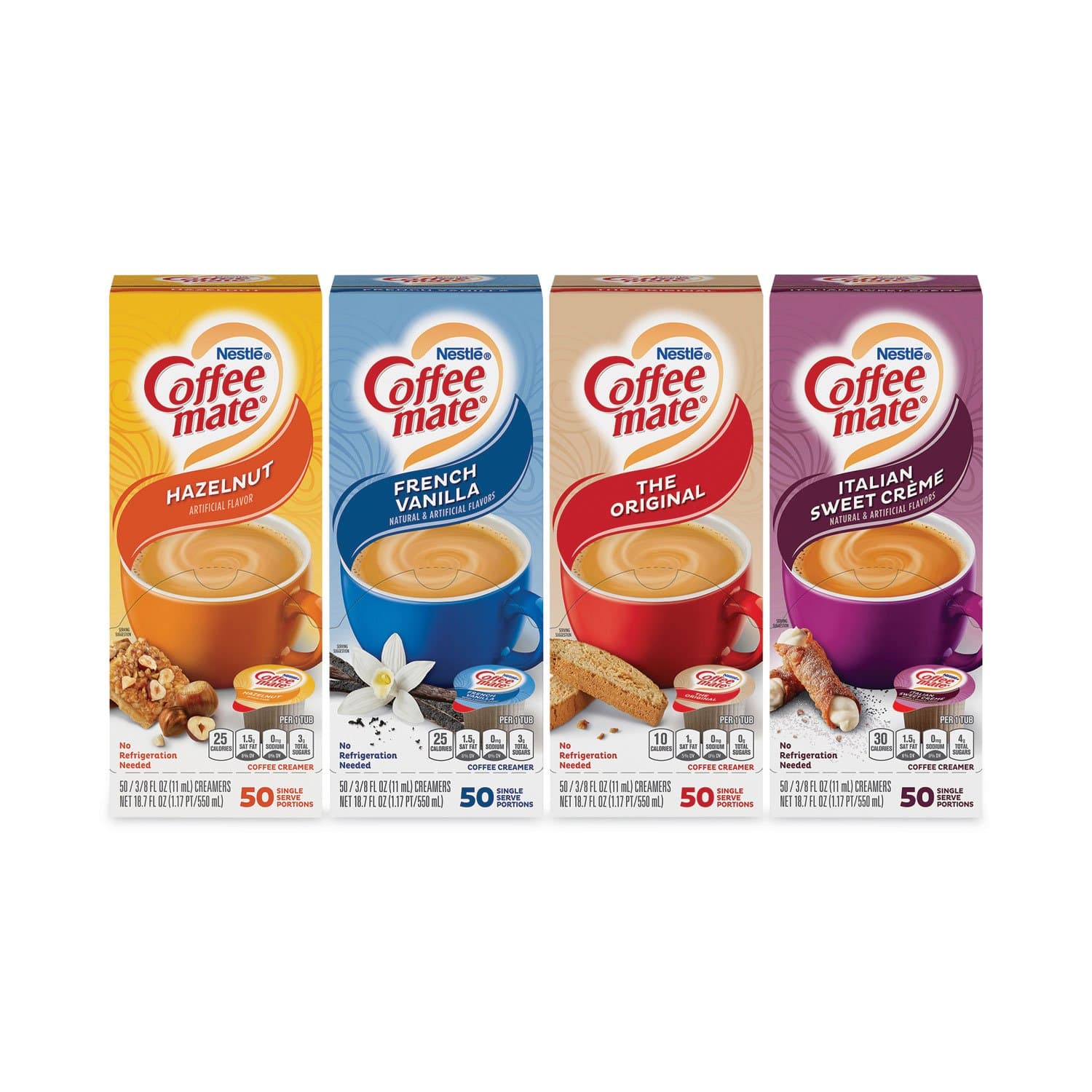 Coffee mate Liquid Creamer Singles, Original, 200-Count