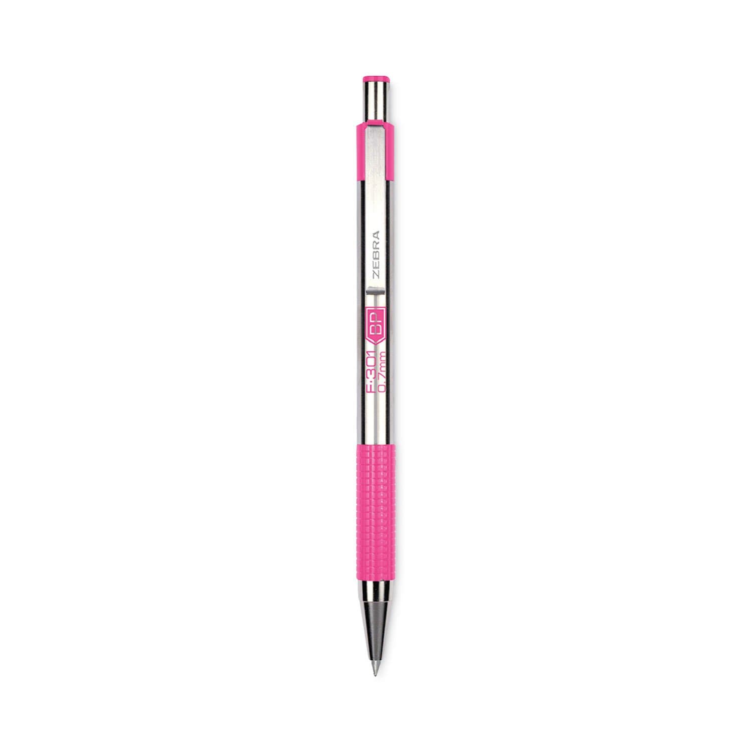 Zebra F-301 Retractable Ballpoint Pens, Fine, 12-Pack