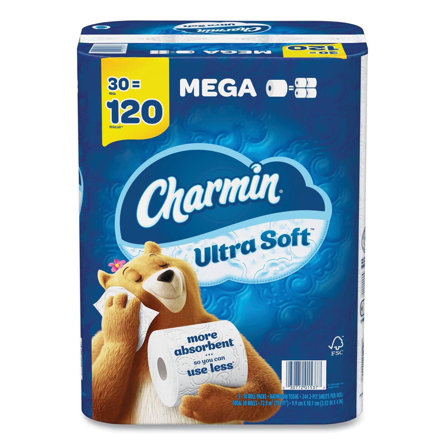 Charmin Ultra Soft Toilet Paper, 24 Mega Rolls