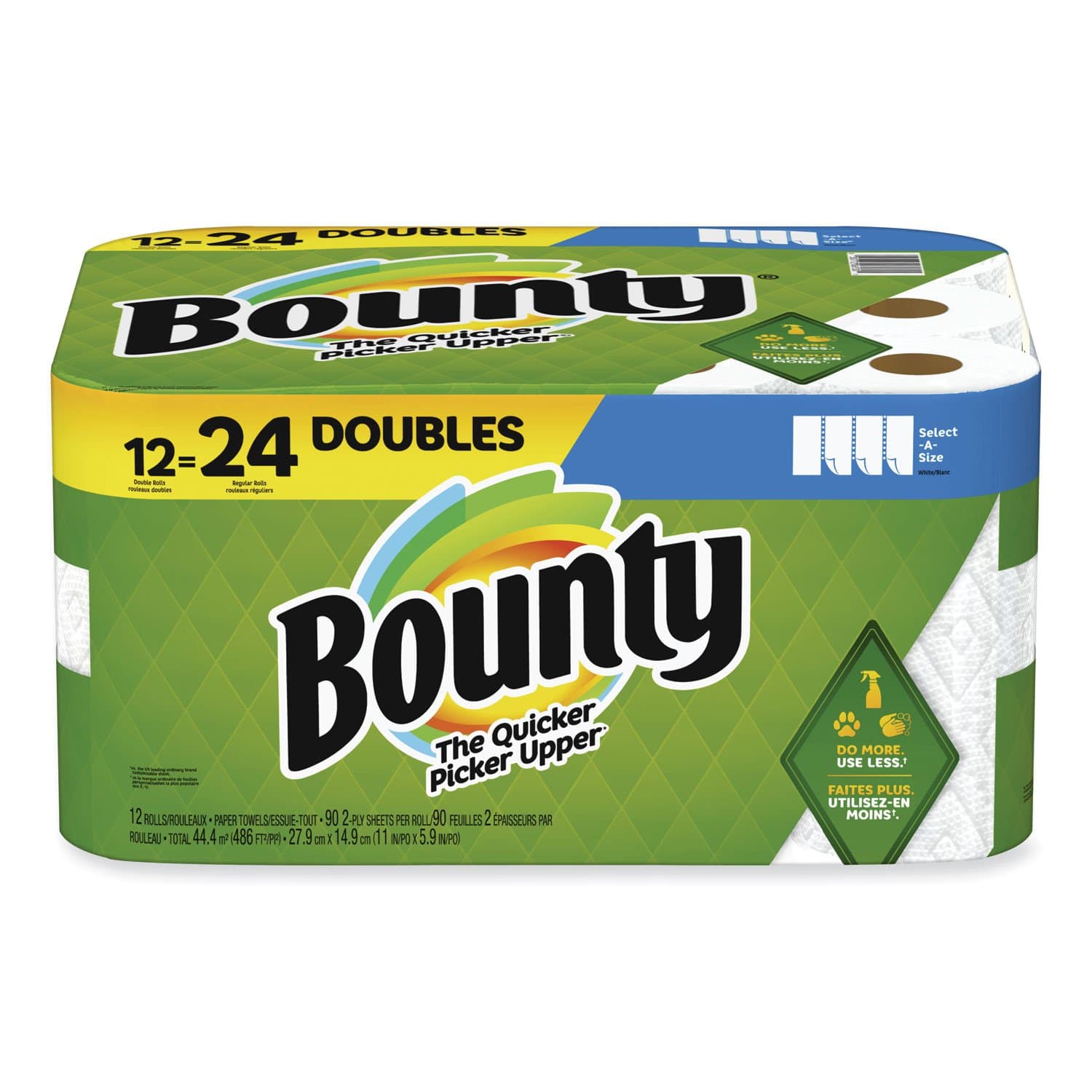 Bounty Select-A-Size Paper Towels, 12 Double Rolls