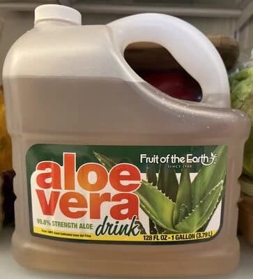 Fruit of the Earth Aloe Vera Drink, 128 fl oz