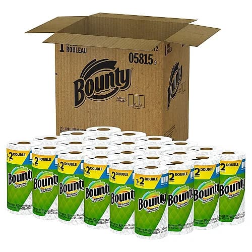 Bounty Select-A-Size Paper Towels, White, 10 Triple Rolls
